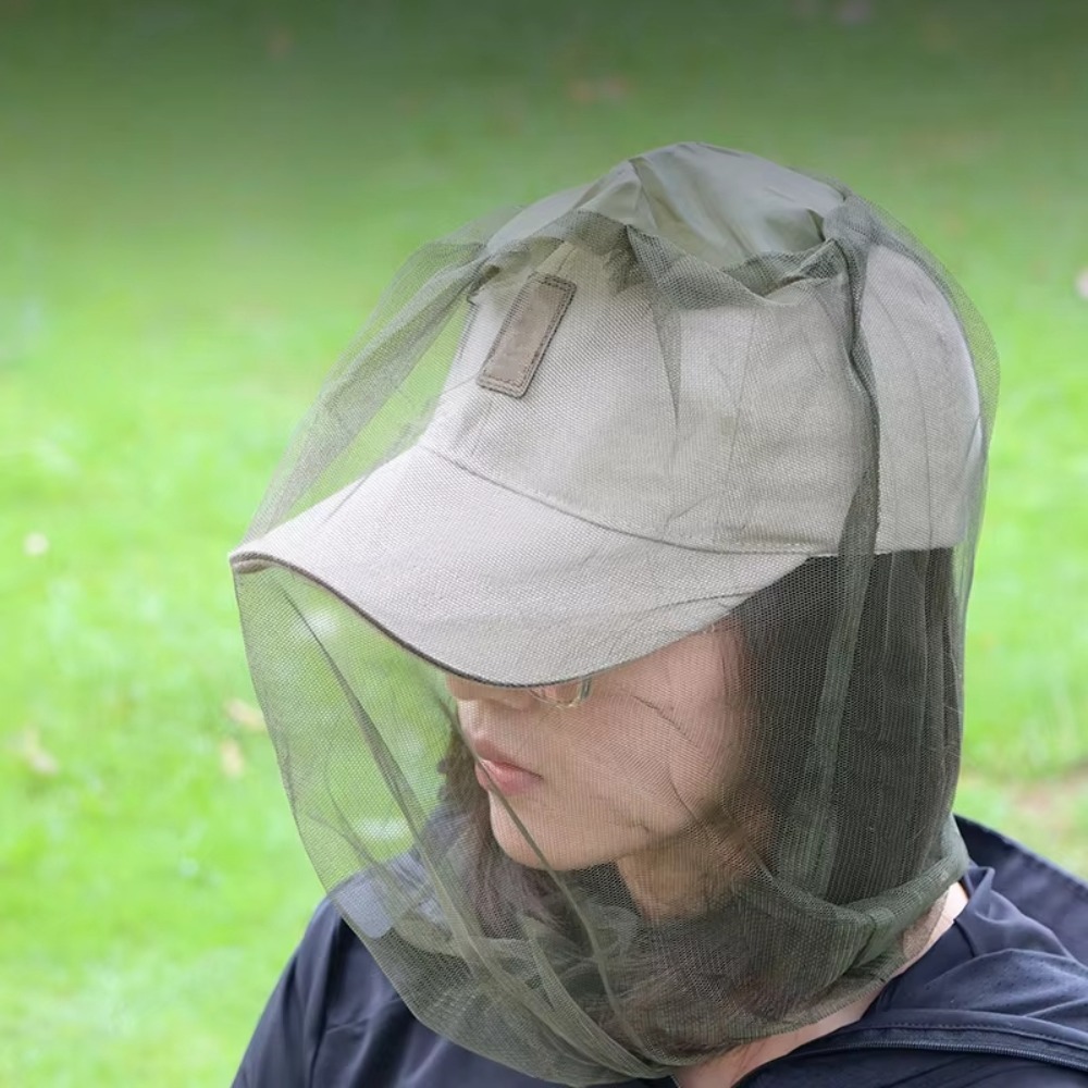 Outdoor Camping Mosquito Net - Рыболовная шляпа с сеткой от комаров