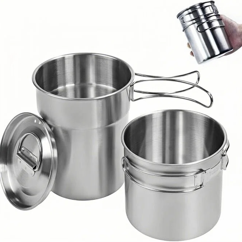 Outdoor Camping Cooking Set - Складные походные кружки и чашки, походный