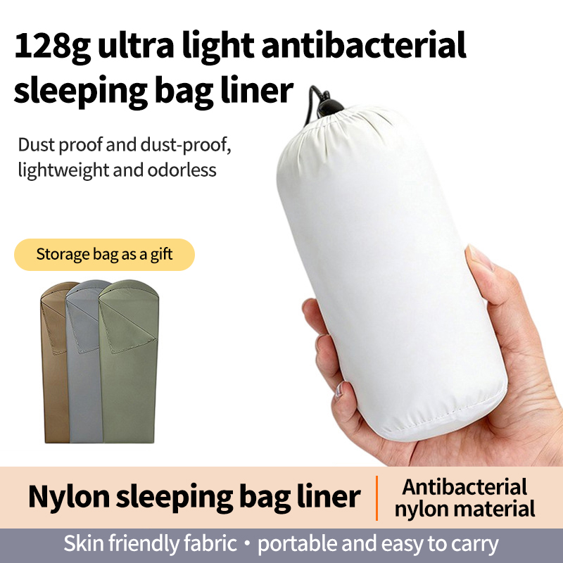 Ultralight Sleeping Bag - Легкий спальный мешок-вкладыш для туризма, одноместный,
