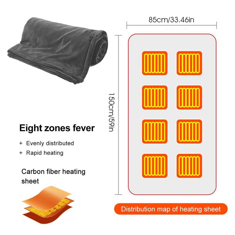 Outdoor Camping Heated Blanket - Шаль с подогревом, электрическая шаль с