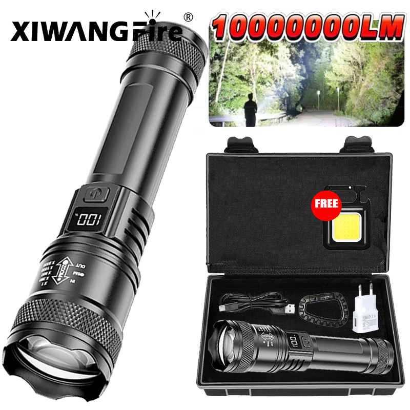 Outdoor Camping Adventure - Ультра яркий светодиодный фонарик 2000LM Type-C