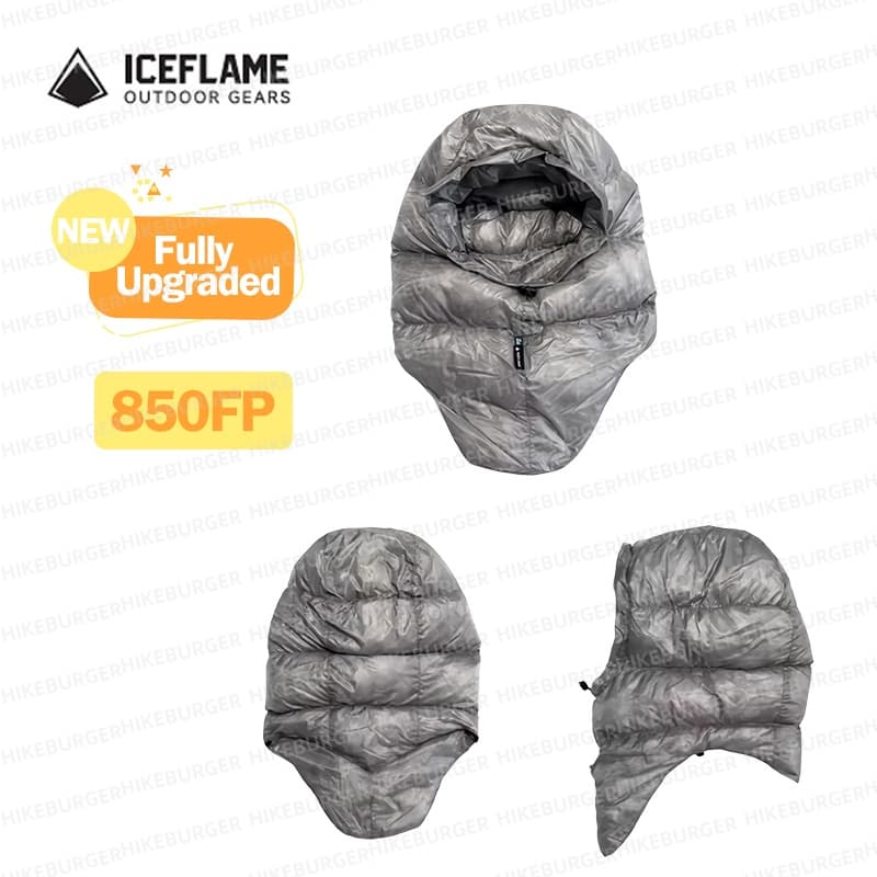 Ultralight Sleeping Bag - ICE FLAME Пуховый капюшон Открытый Кемпинг