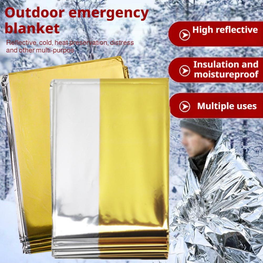 Emergency Mylar Blanket - Гипотермия Спасательный лагерь первой помощи Keep