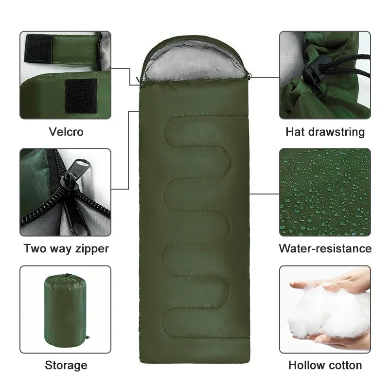 Спальный мешок для кемпинга, с – обзор и цена Ultralight Sleeping Bag