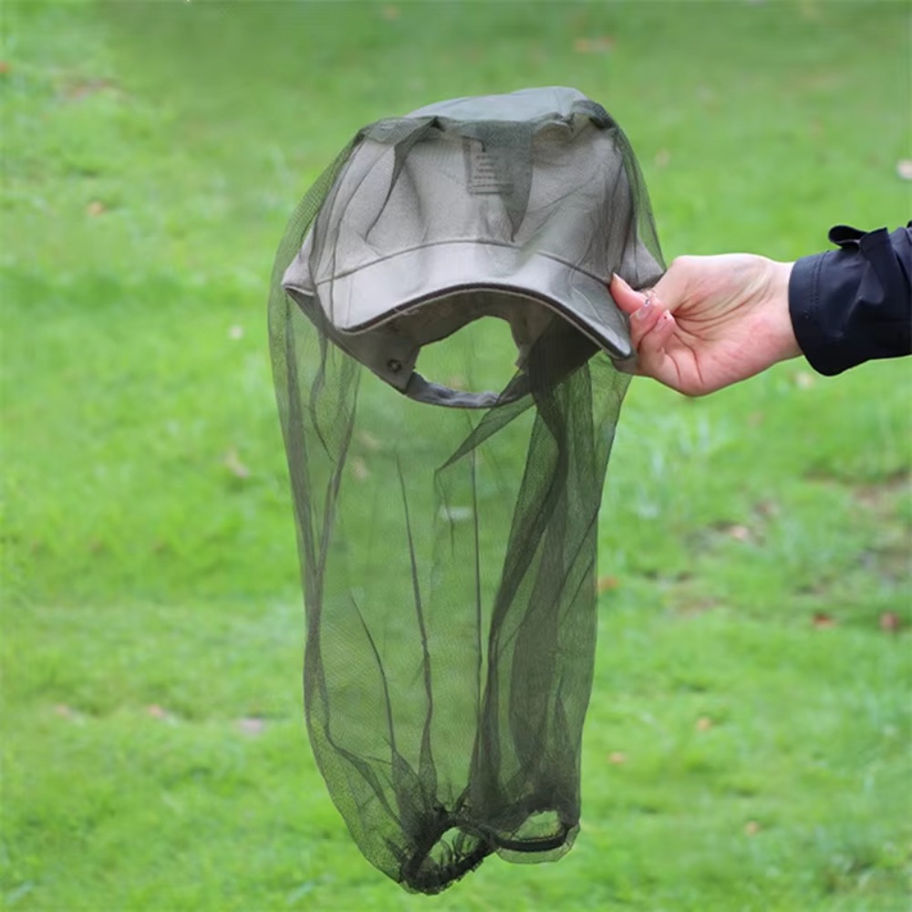 Рыболовная шляпа с сеткой от к – обзор и цена Outdoor Camping Mosquito Net