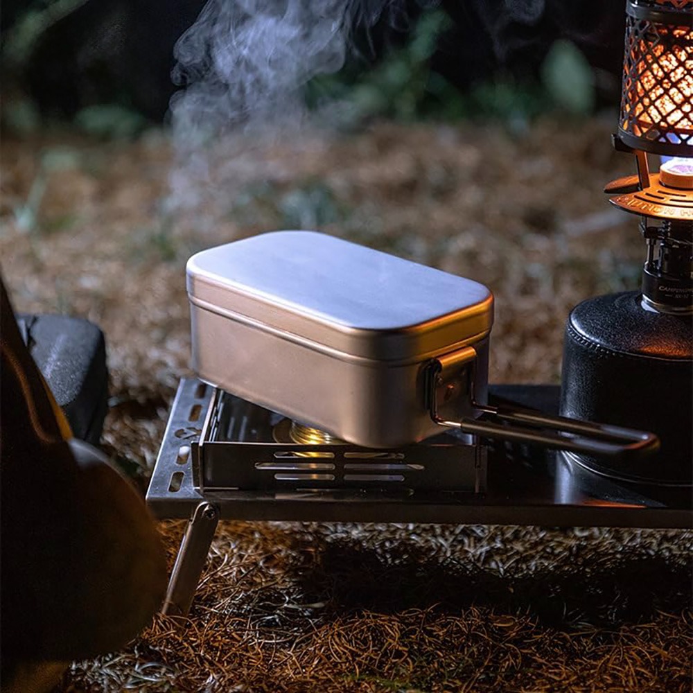 Ультралегкая посуда для кемпин – обзор и цена Outdoor Camping Cooking Set