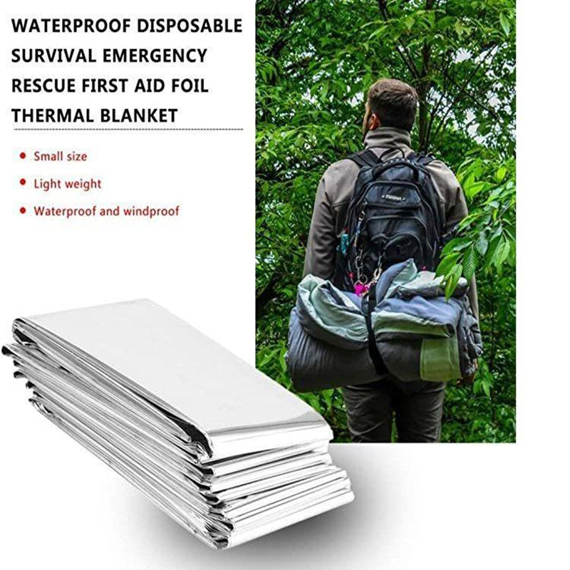 Термоодеяло из майлара для выж – обзор и цена Emergency Mylar Blanket