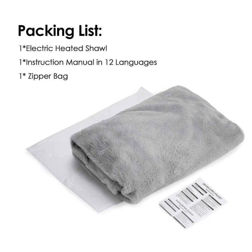 Высокое качество, носимое USB- – обзор и цена Outdoor Camping Heated Blanket