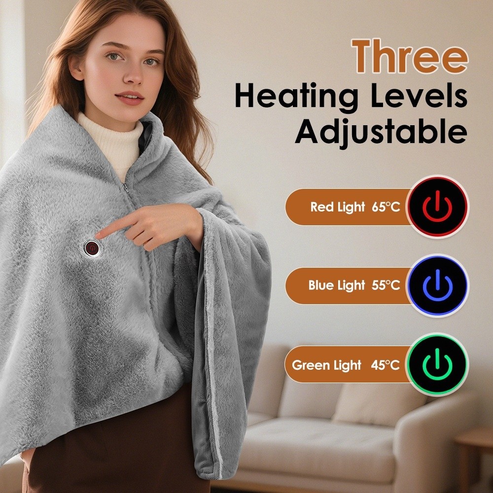 Высокое качество, носимое USB- – обзор и цена Outdoor Camping Heated Blanket
