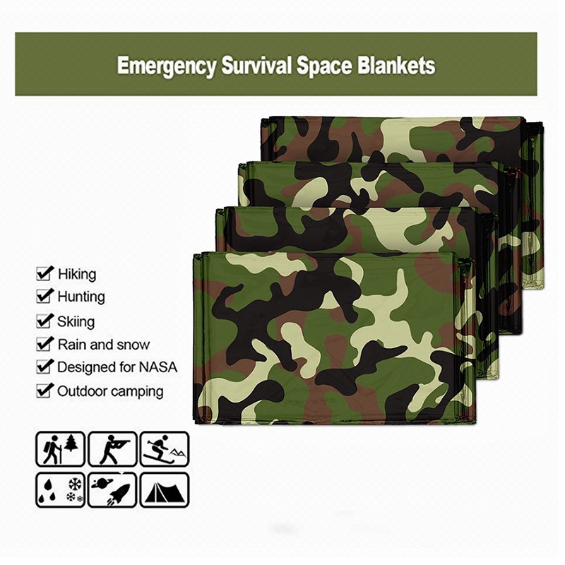 1 шт., аварийное термоодеяло,  – обзор и цена Emergency Mylar Blanket