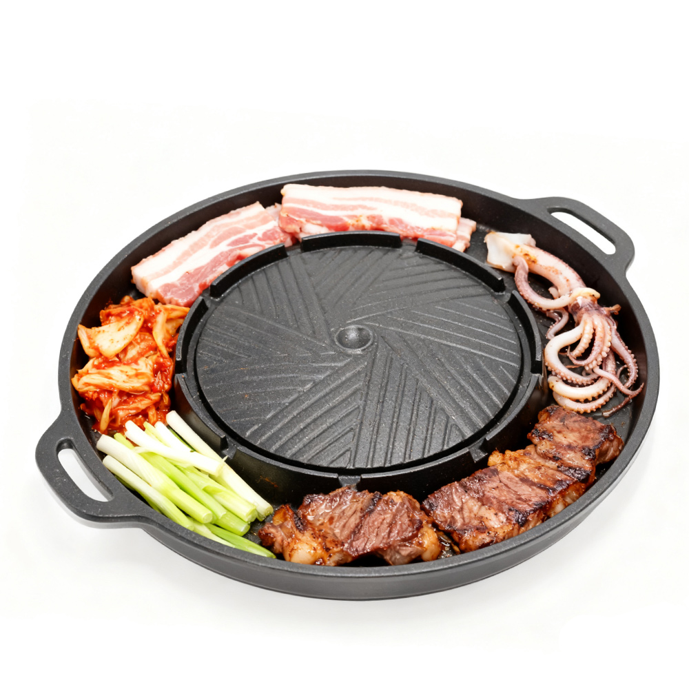 KOSUN корейская сковорода-грил – обзор и цена Outdoor Camping Cooking Set