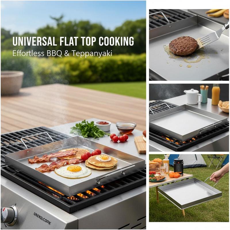 Универсальная плоская сковород – обзор и цена Outdoor Camping Cooking Set