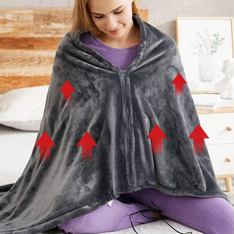 Шаль с подогревом, электрическ – обзор и цена Outdoor Camping Heated Blanket