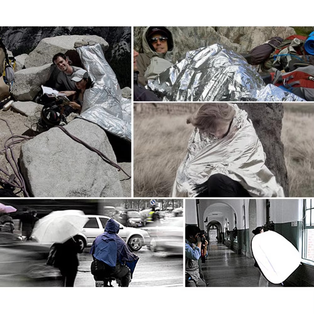 Одеяло из майларовой фольги дл – обзор и цена Emergency Mylar Blanket