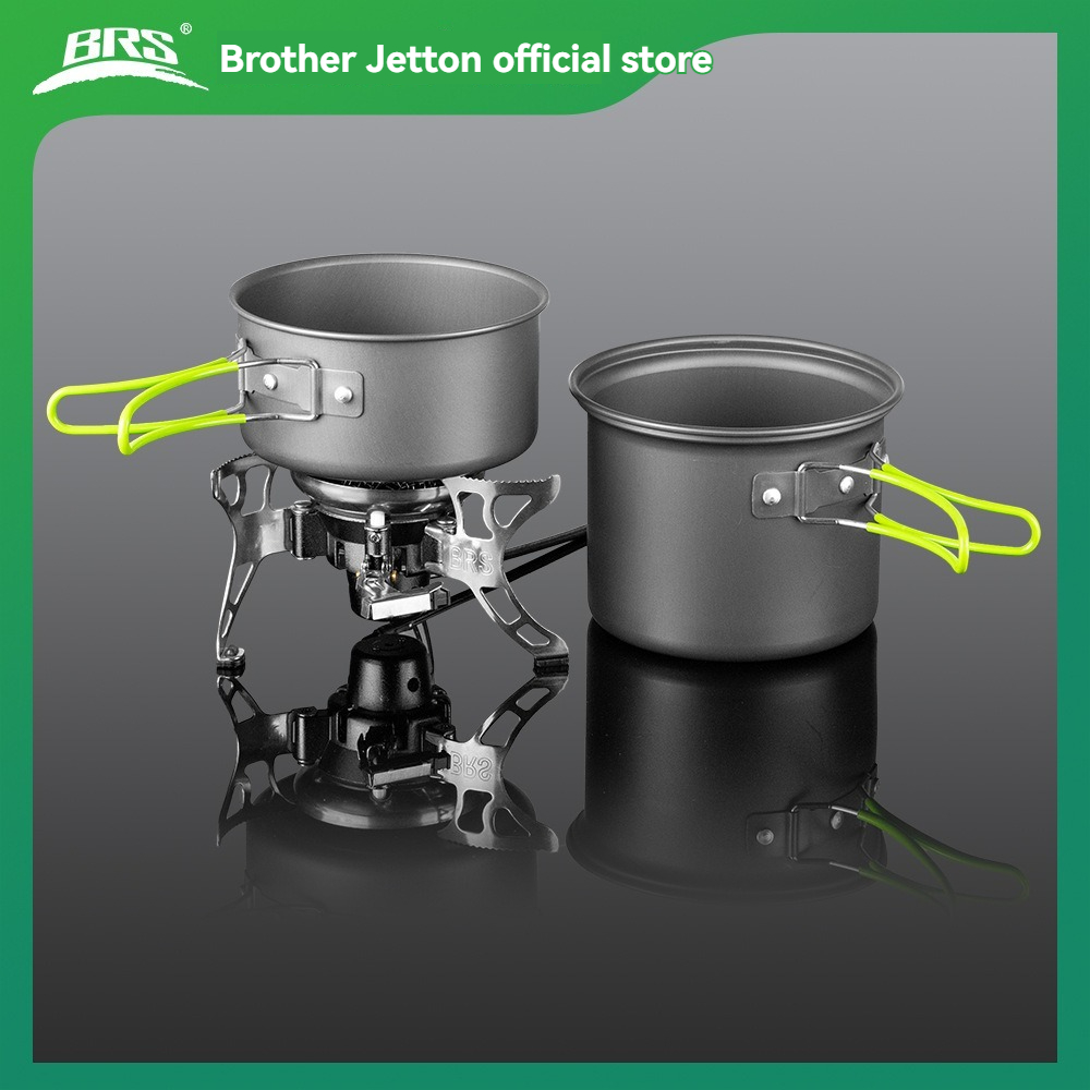 Набор походной посуды BRS-T15A – обзор и цена Outdoor Camping Cooking Set