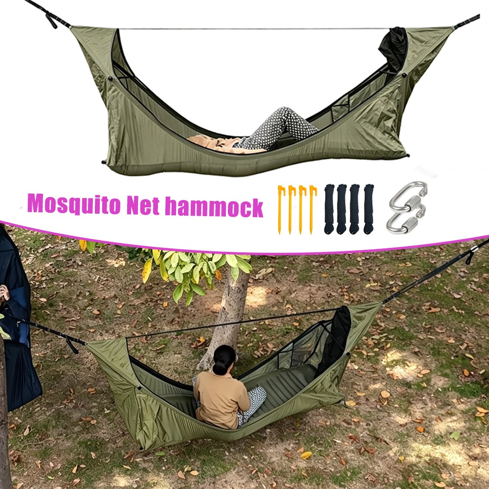 Плоский гамак с москитной сетк – обзор и цена Outdoor Camping Mosquito Net