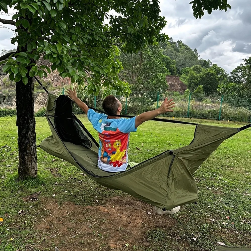 Плоский гамак с москитной сетк – обзор и цена Outdoor Camping Mosquito Net