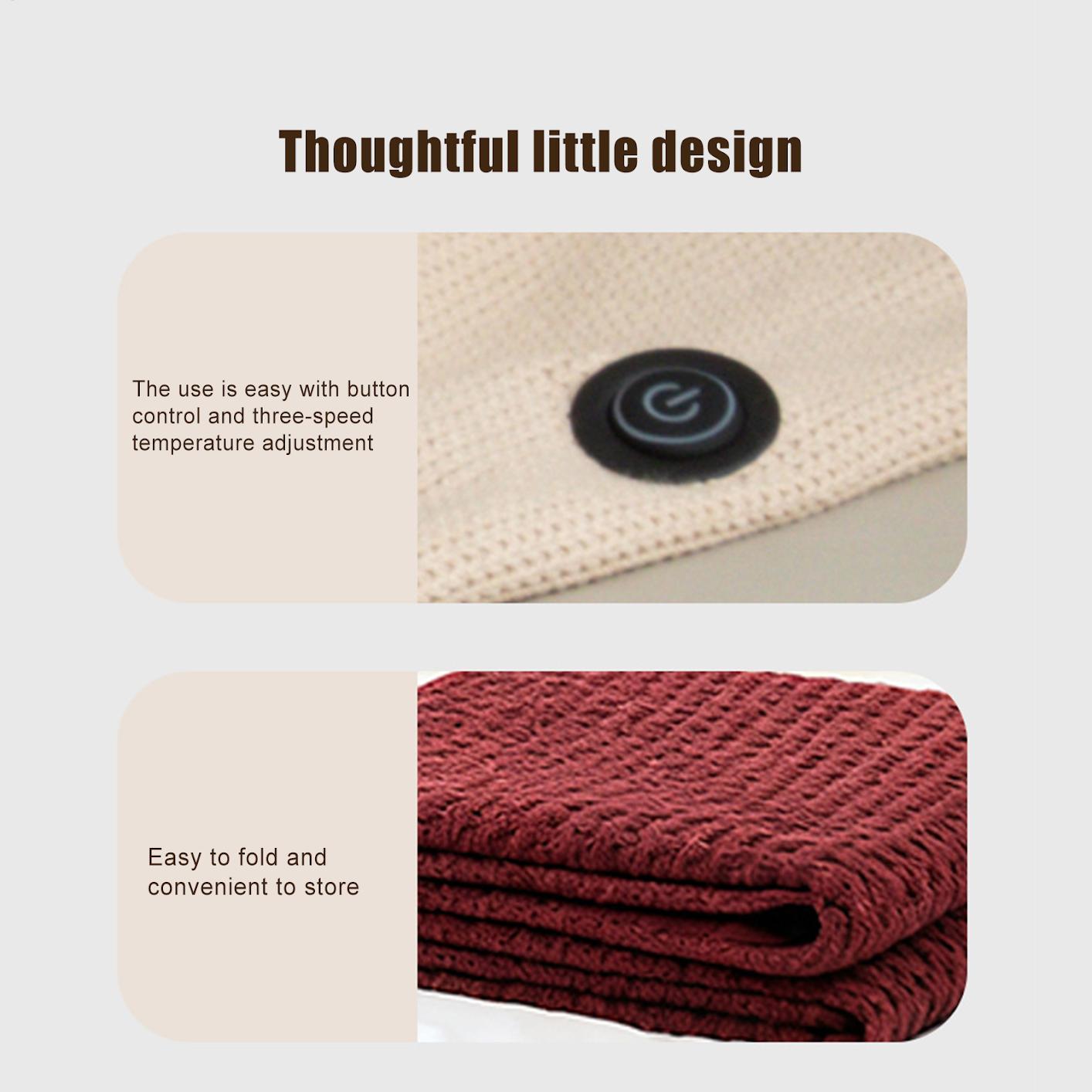 Портативная шаль с подогревом, – обзор и цена Outdoor Camping Heated Blanket