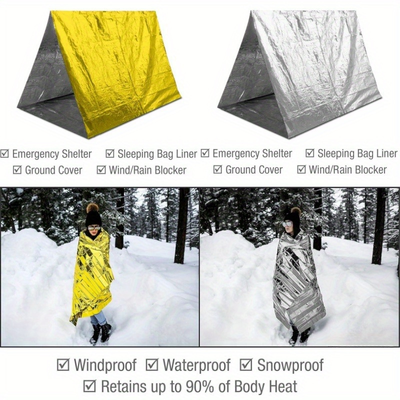 Аварийное майларовое изоляцион – обзор и цена Emergency Mylar Blanket