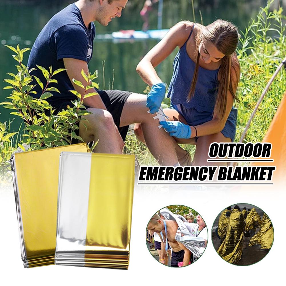 Гипотермия Спасательный лагерь – обзор и цена Emergency Mylar Blanket