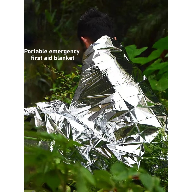 1/4 шт. Аварийное термоодеяло  – обзор и цена Emergency Mylar Blanket