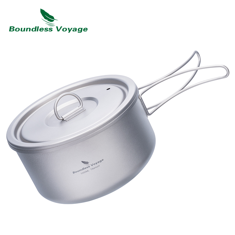 Титановая походная кастрюля Bo – обзор и цена Outdoor Camping Cooking Set