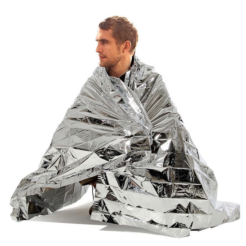 4 шт., экстренное майларовое т – обзор и цена Emergency Mylar Blanket
