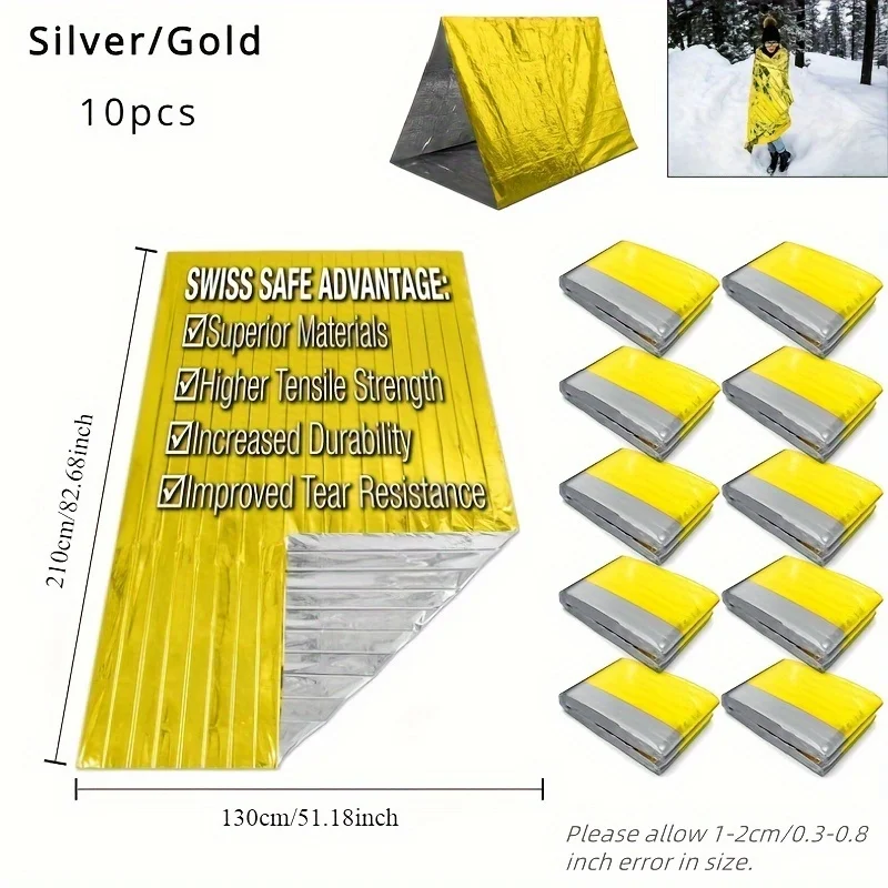 Новое аварийное термоизоляцион – обзор и цена Emergency Mylar Blanket