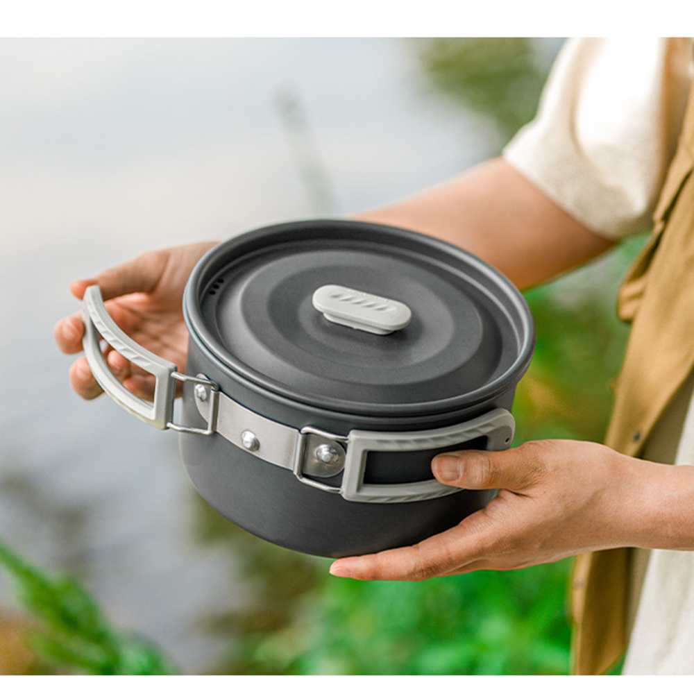 Набор уличных кастрюль Natureh – обзор и цена Outdoor Camping Cooking Set